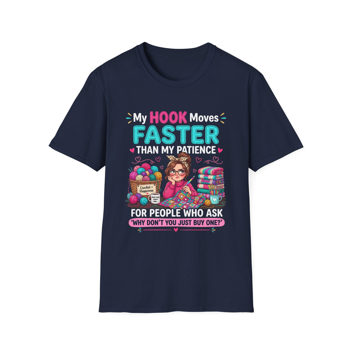 Hook Faster Than Patience T-Shirt