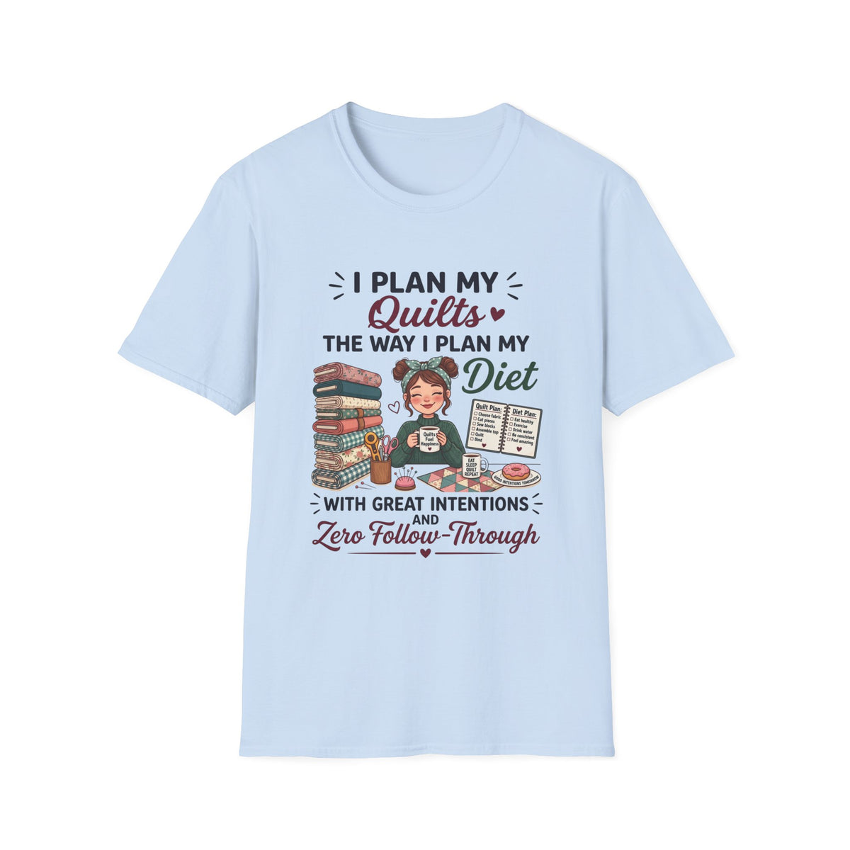 Zero Follow-Through Quilting T-Shirt