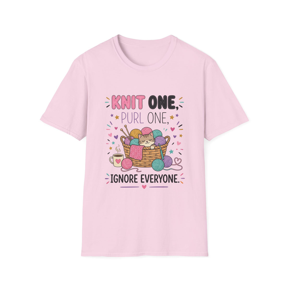 Knit Purl Ignore T-Shirt