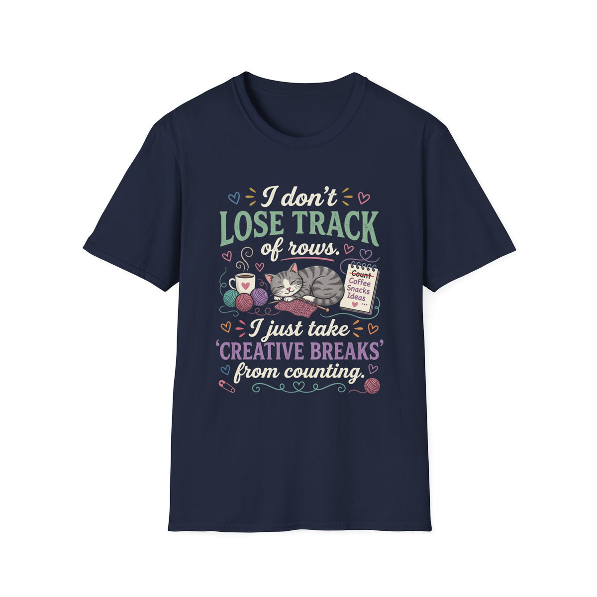 Creative Breaks Knitting T-Shirt