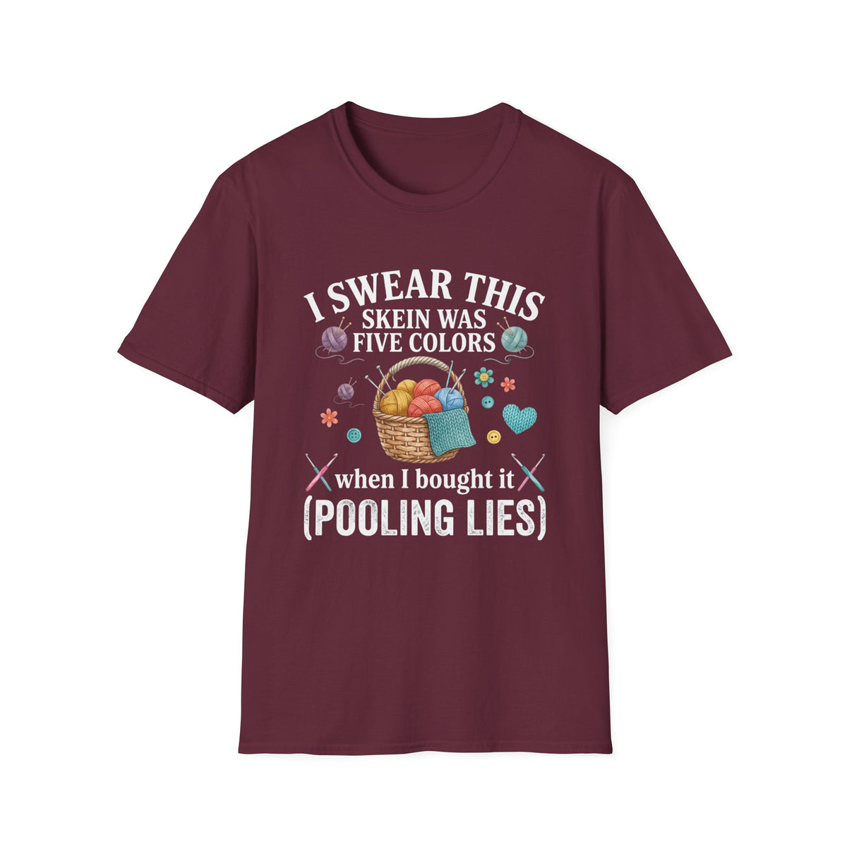 Pooling Lies Knitting T-Shirt