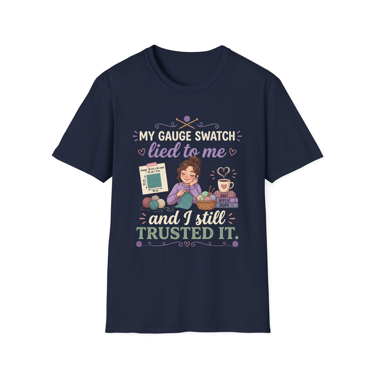 Gauge Swatch Lied T-Shirt