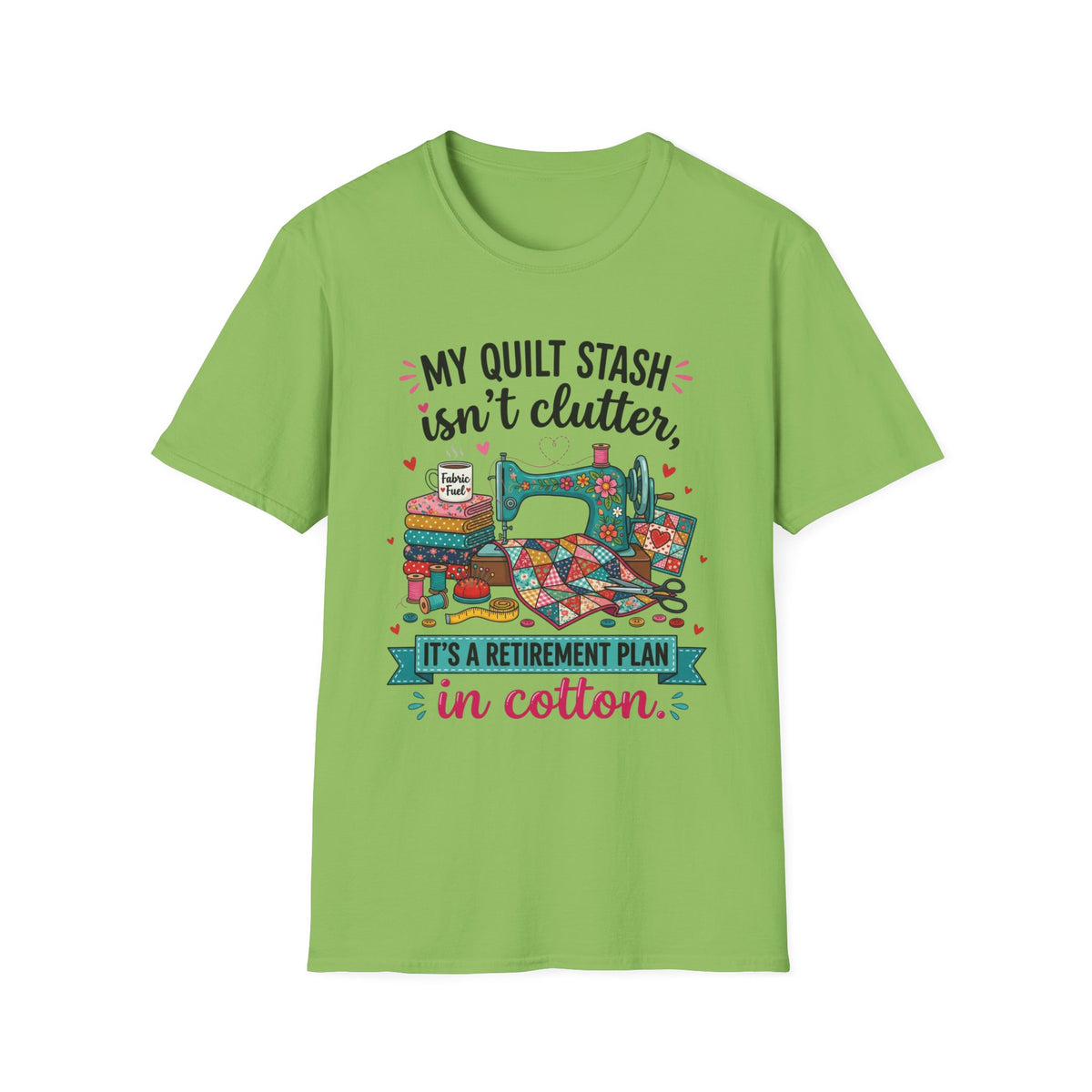 Retirement Plan Cotton T-Shirt