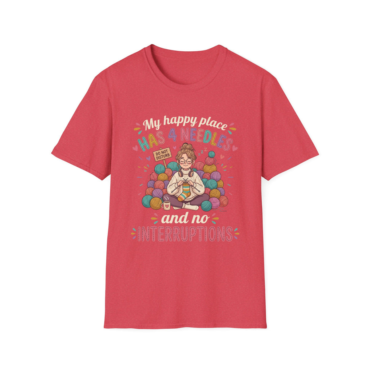Happy Place 4 Needles T-Shirt
