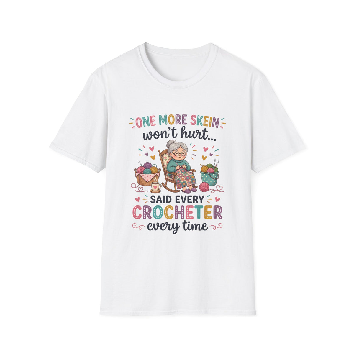 Funny Crochet Skein T-Shirt