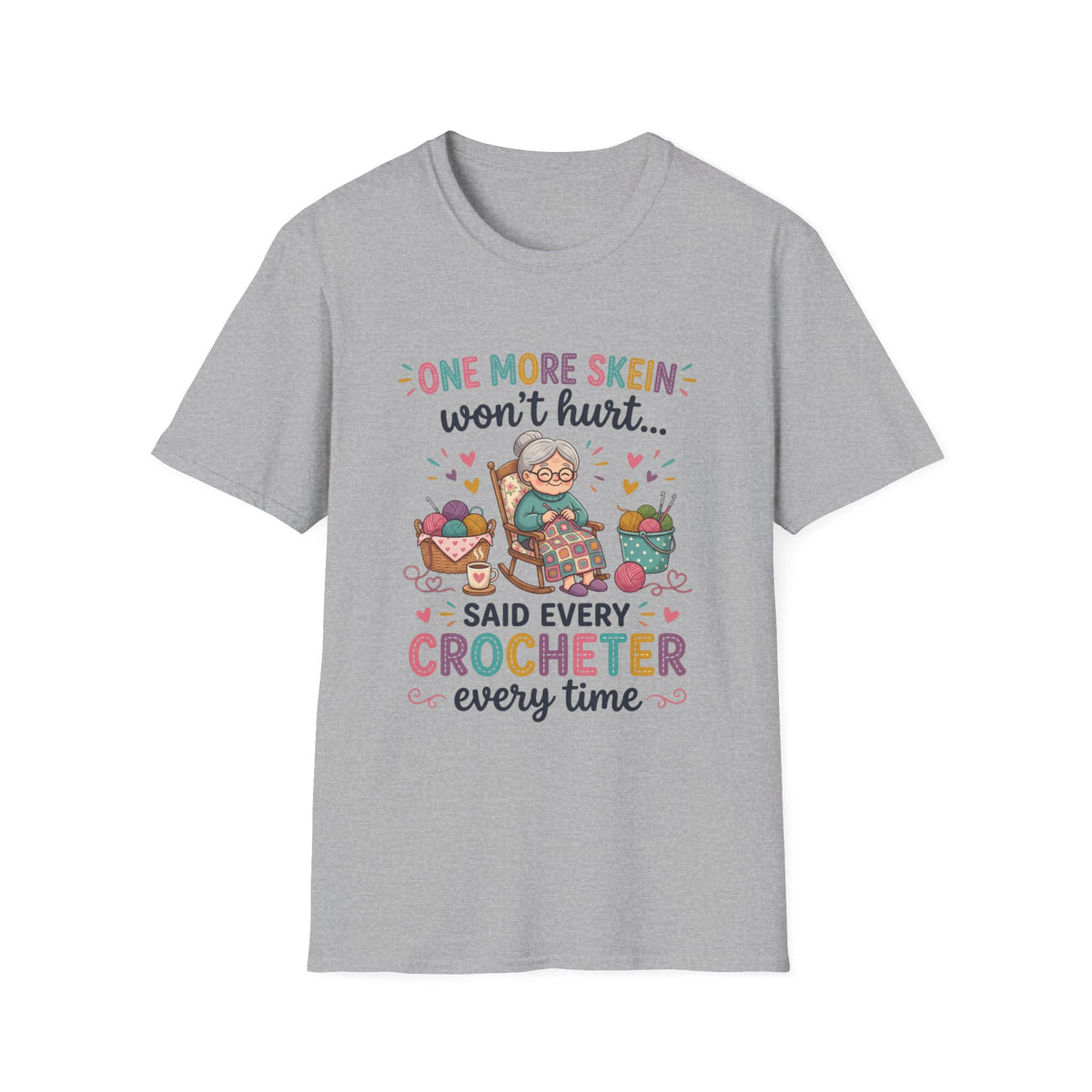 Funny Crochet Skein T-Shirt