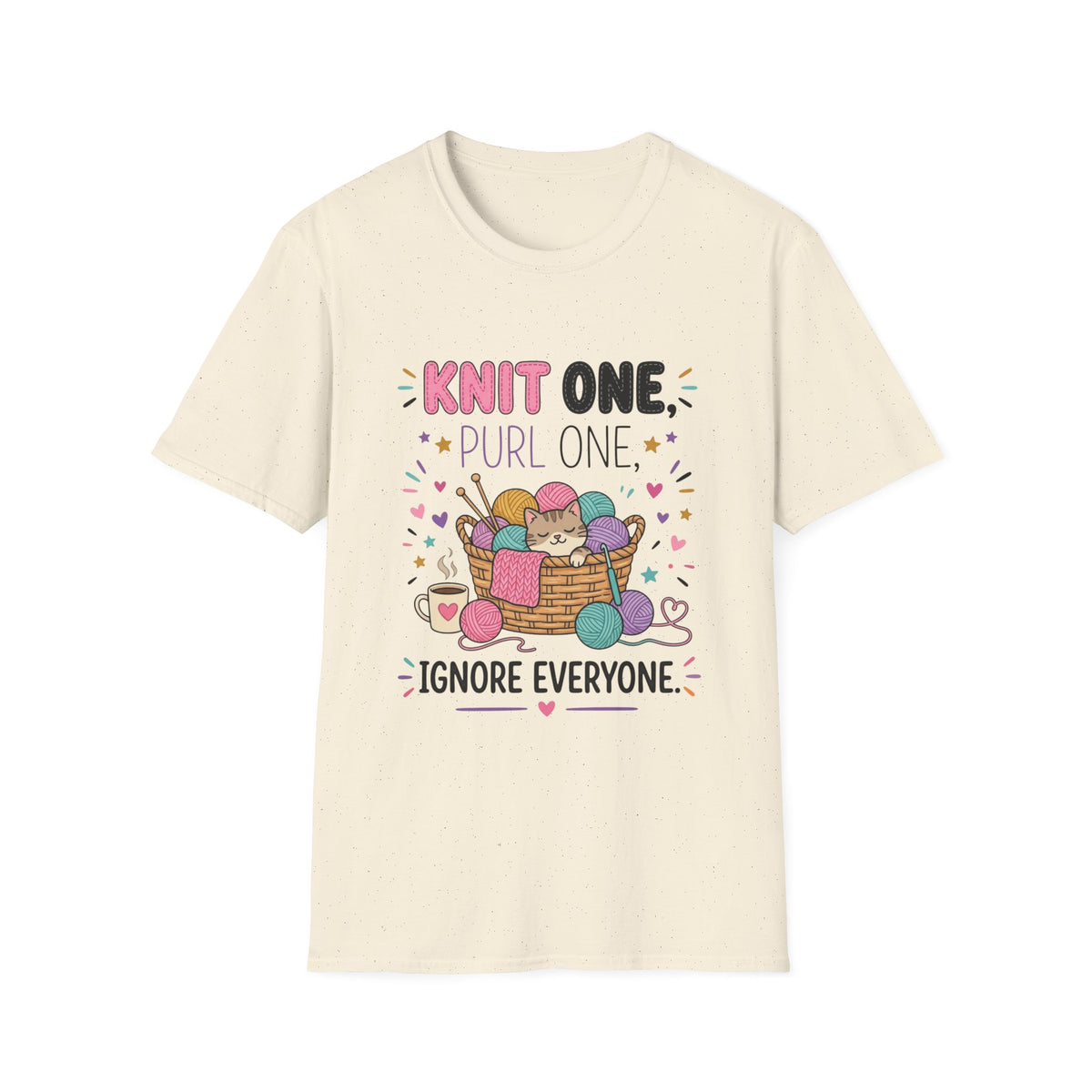 Knit Purl Ignore T-Shirt
