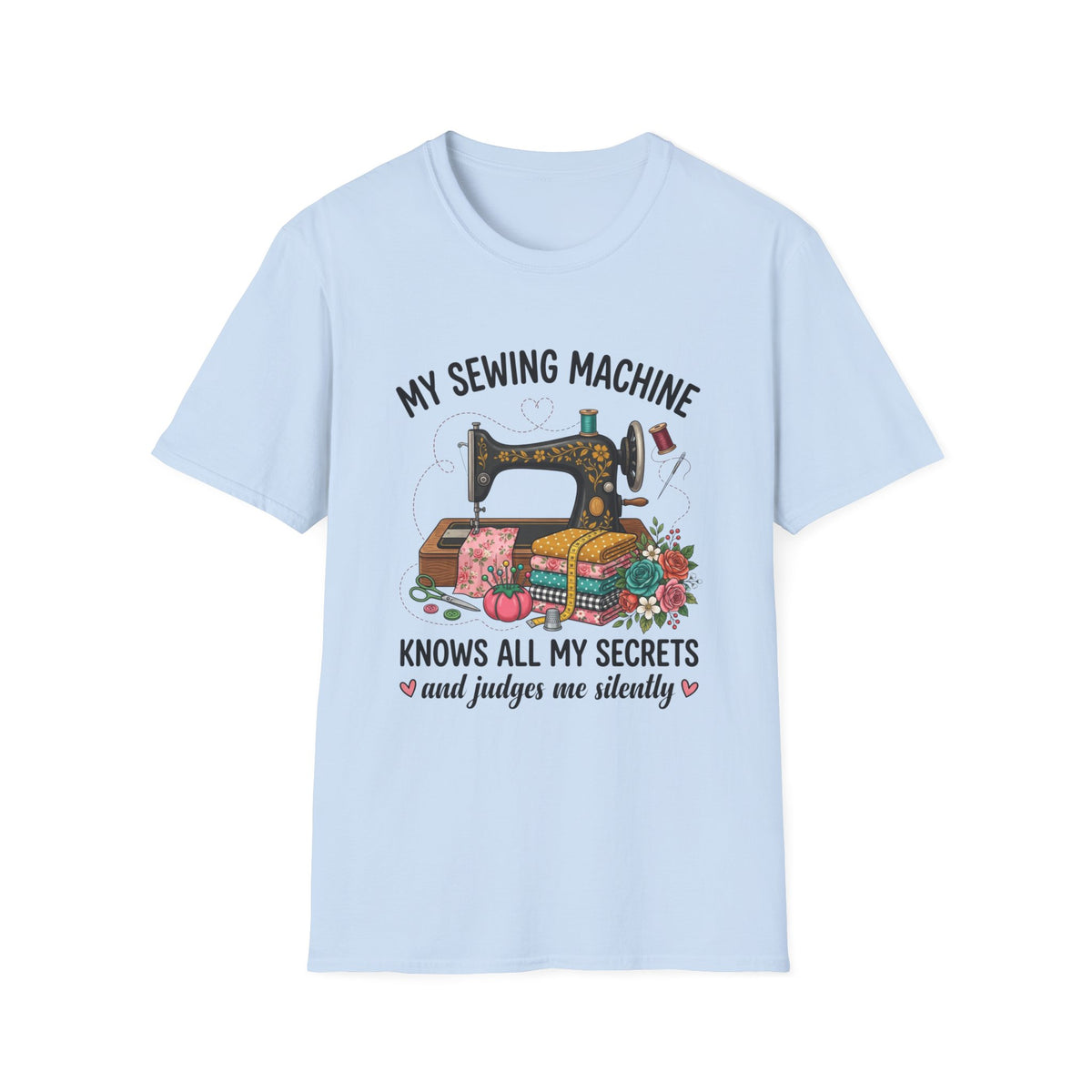 Sewing Machine Knows Secrets T-Shirt