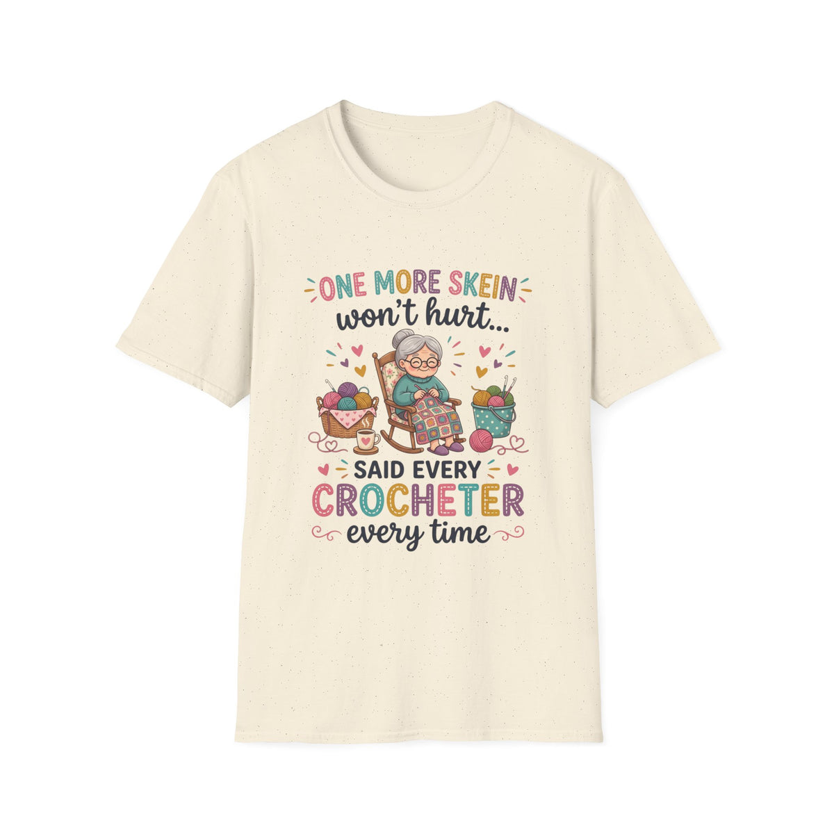 Funny Crochet Skein T-Shirt
