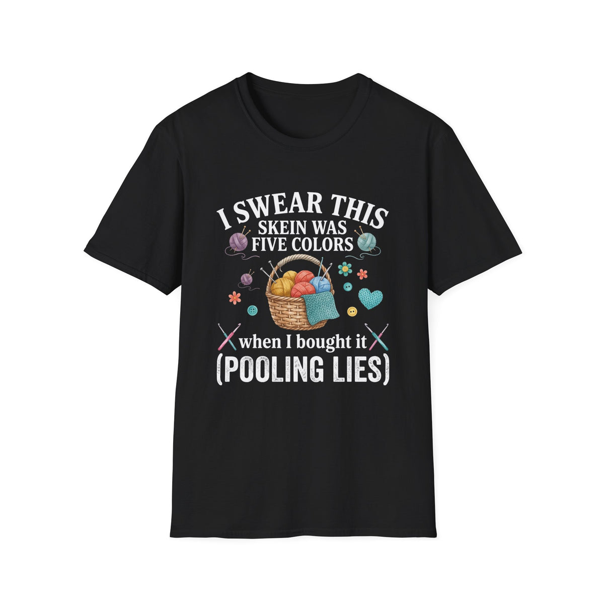 Pooling Lies Knitting T-Shirt