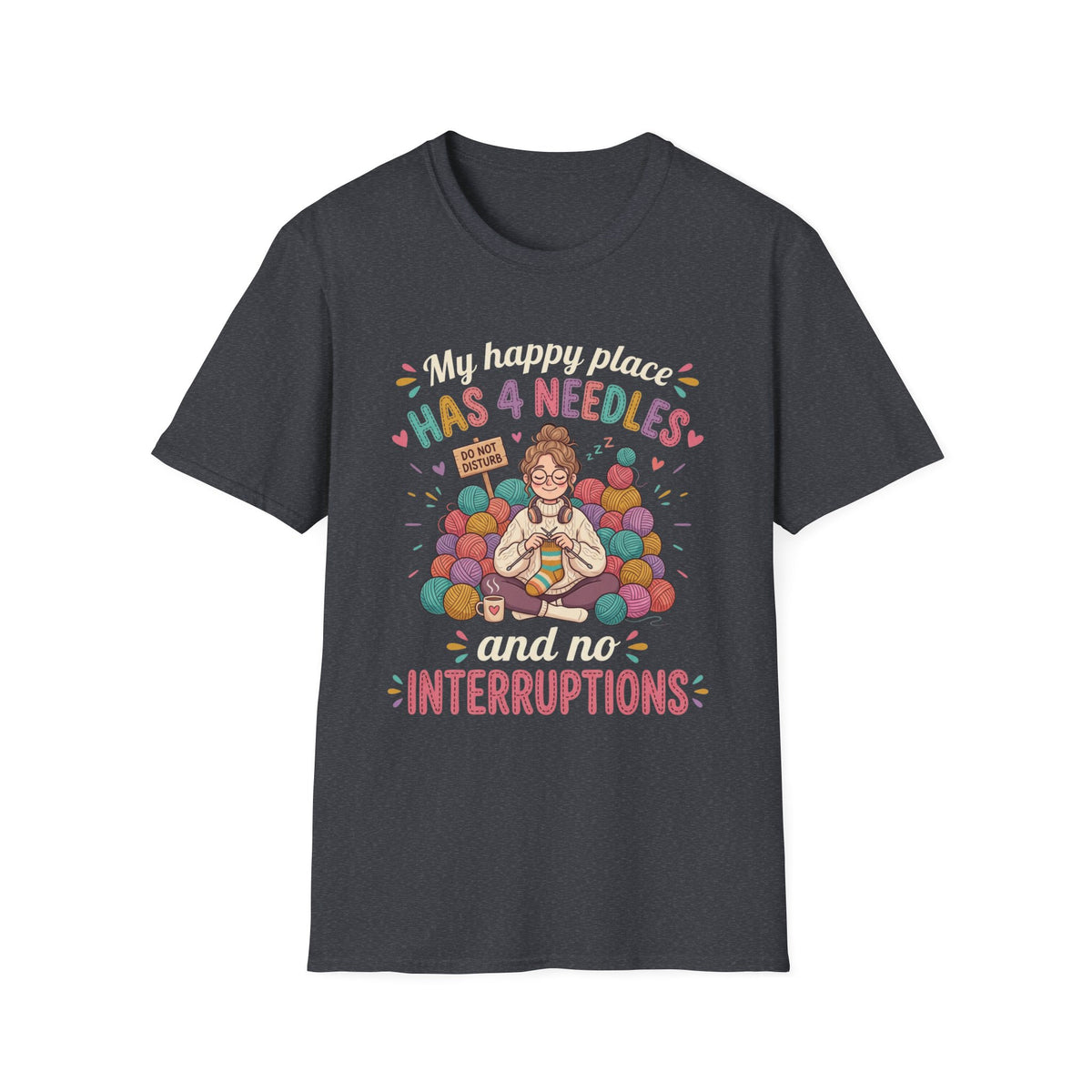 Happy Place 4 Needles T-Shirt