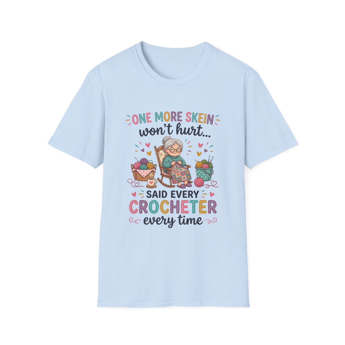 Funny Crochet Skein T-Shirt