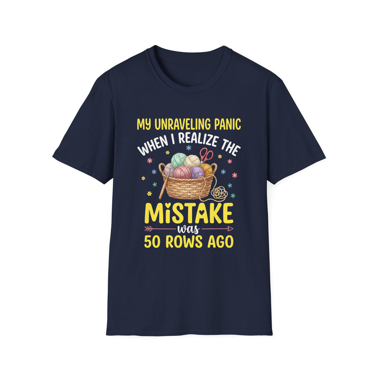 Mistake Was 50 Rows T-Shirt