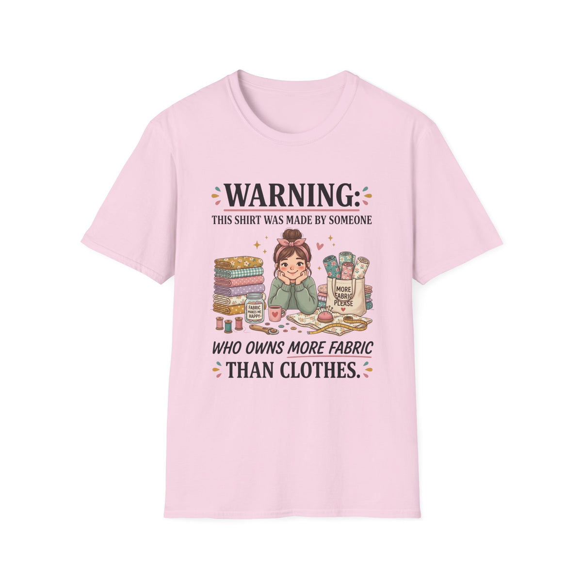 Funny Fabric Sewing T-Shirt