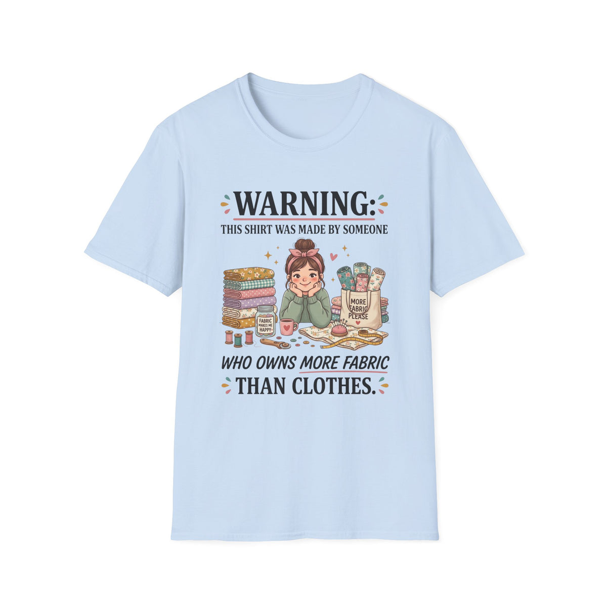 Funny Fabric Sewing T-Shirt