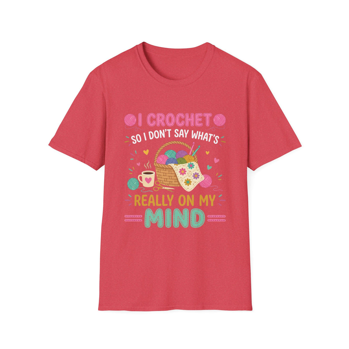 Crochet What's On Mind T-Shirt