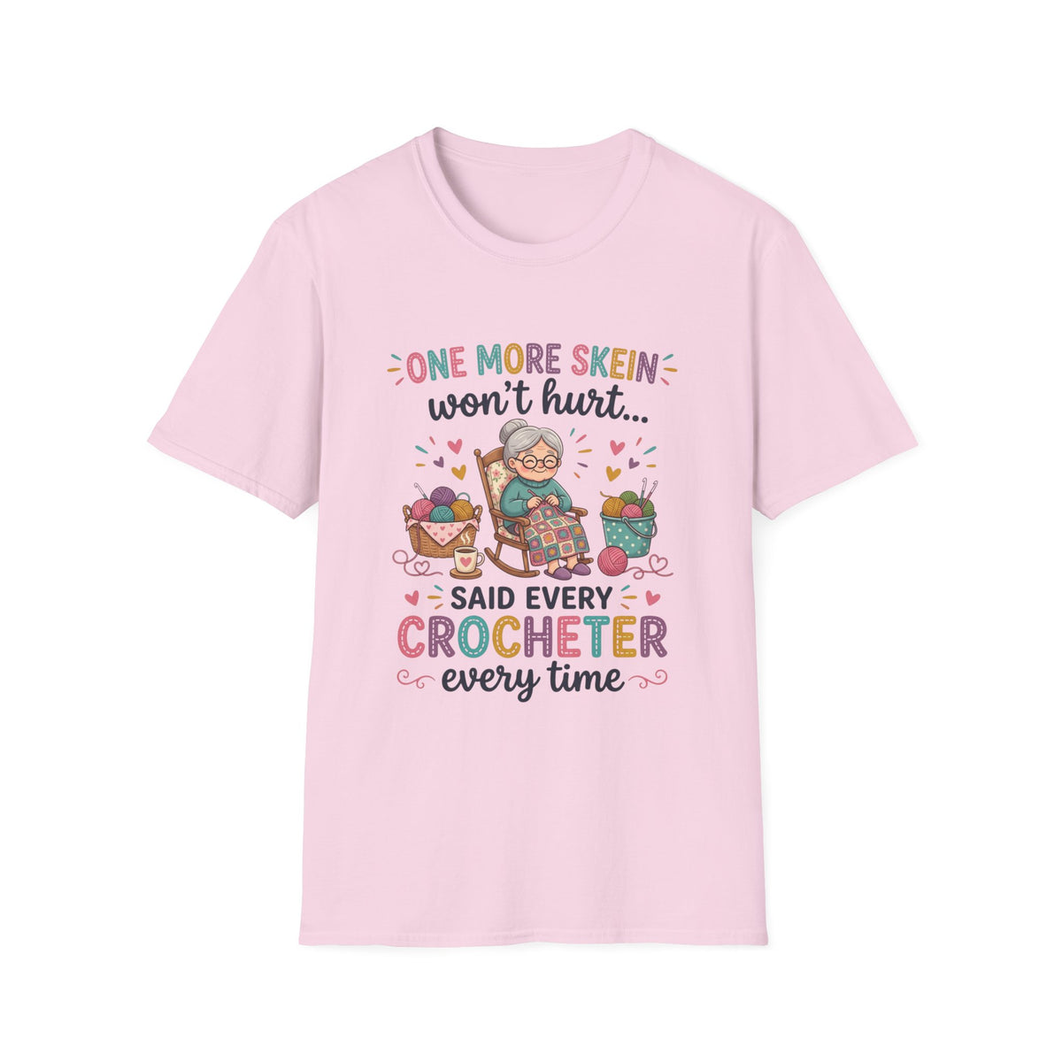 Funny Crochet Skein T-Shirt