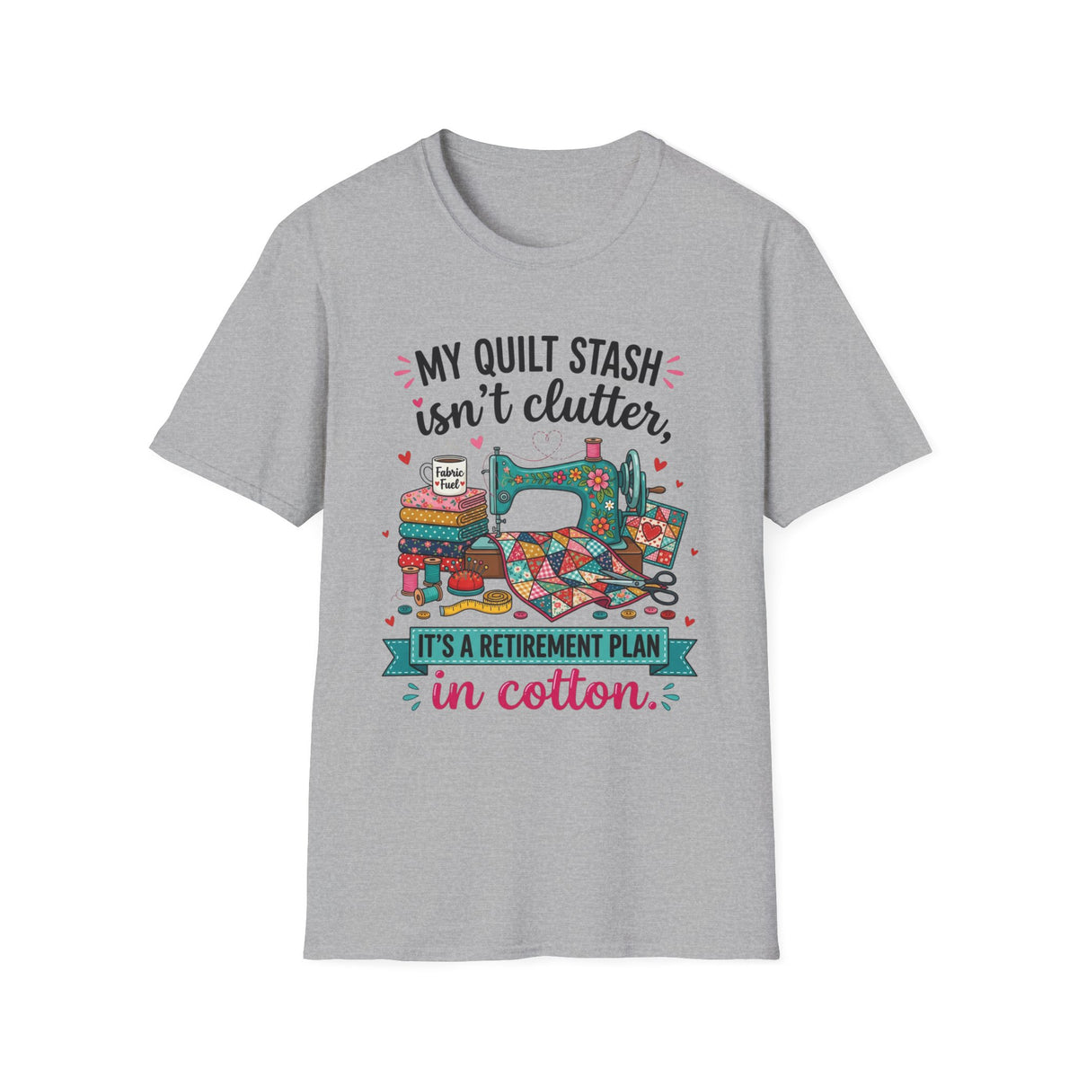 Retirement Plan Cotton T-Shirt