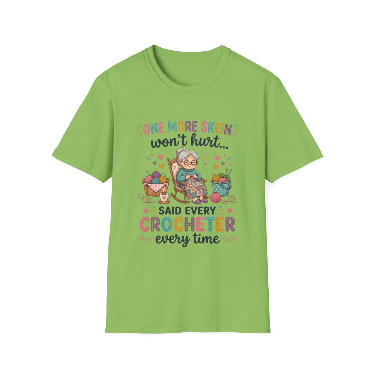 Funny Crochet Skein T-Shirt