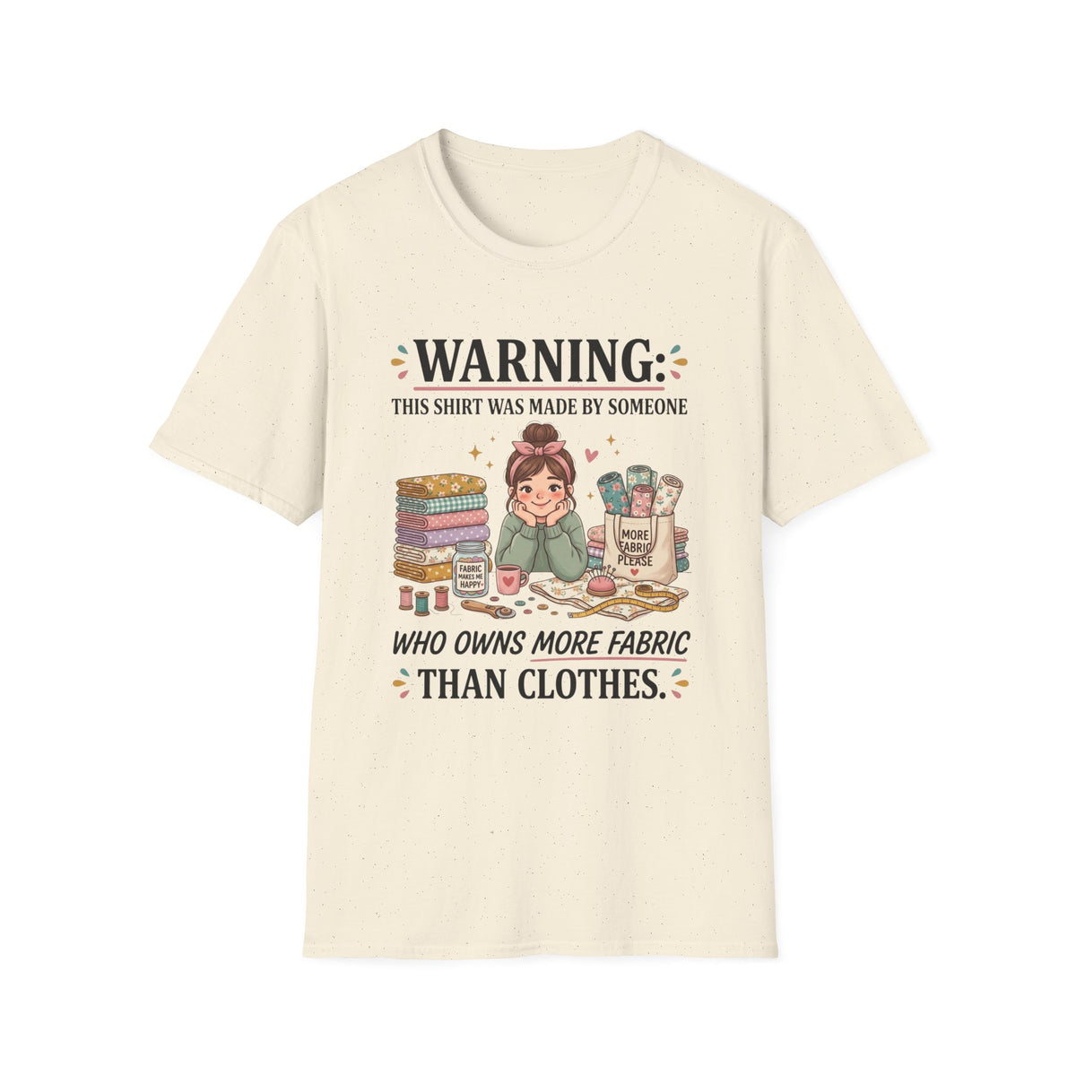 Funny Fabric Sewing T-Shirt