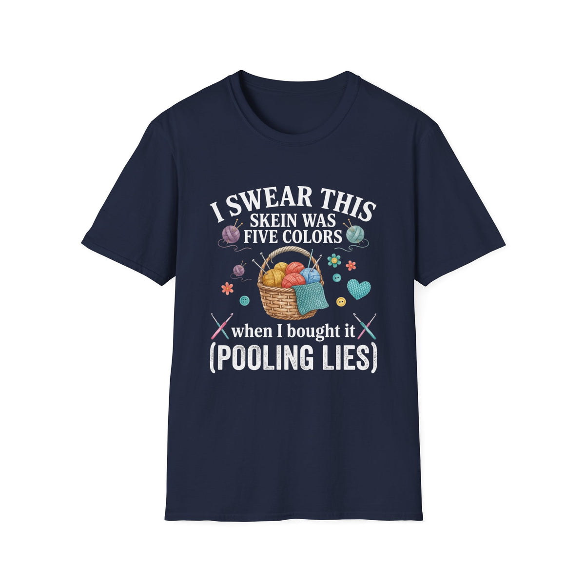 Pooling Lies Knitting T-Shirt